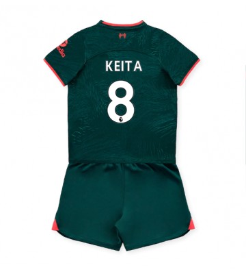 Liverpool Naby Keita #8 Tredjedraktsett Barn 2022-23 Kortermet (+ Korte bukser)